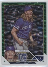 2023 Topps Series 1 Green Foil 122/499 Scott Barlow #9 ut4
