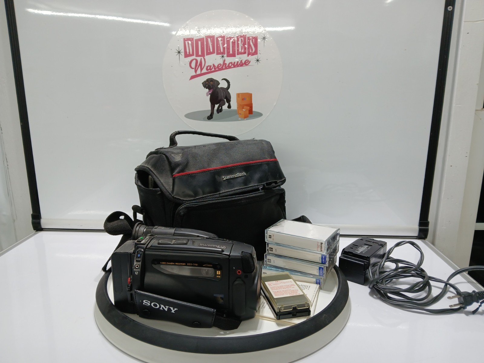 Sony Handycam 10x Hi-fi Stereo Video 8