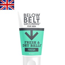 Below The Belt Fresh and Dry Balls - 75ml Moisturizing Deodorant for Active Men