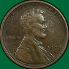 1909-S Lincoln Wheat Cent Extremely Fine XF Coin #40040