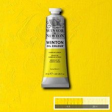 Winsor and Newton Winton Oil Colour 1.25 oz. Cadmium Lemon