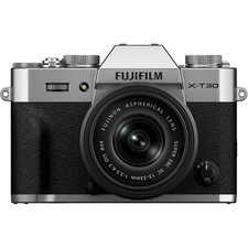 FUJIFILM X-T30 III Mirrorless Camera with 13-33mm f/3.5-6.3 Lens Silver 