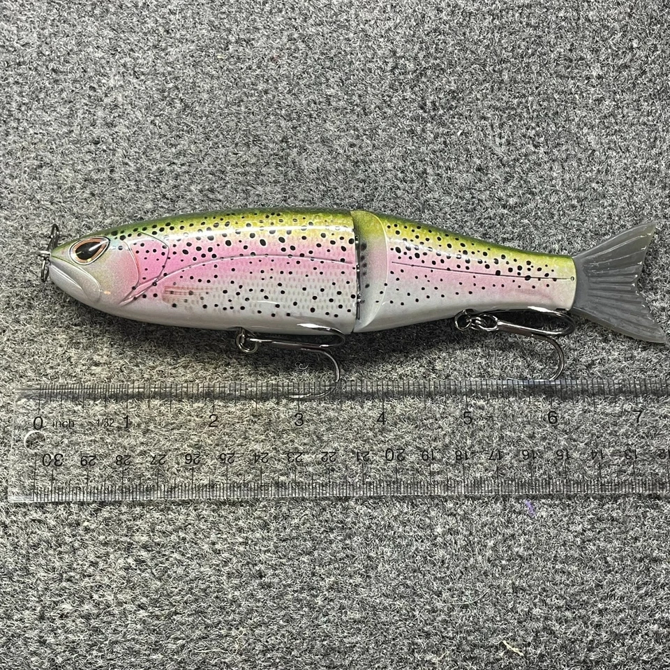 Storm Arashi скольжения приманка 19 соединенный плавучие наживки приманка 7,5 «3 1/8 унций - радужная форель - Изображение 2 из 4