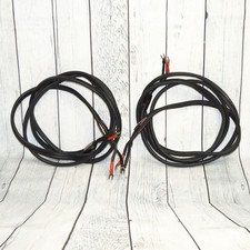 Audioquest Slate Double Quadhelixes Amp to Speaker Cables Pair 9' Y-Lug