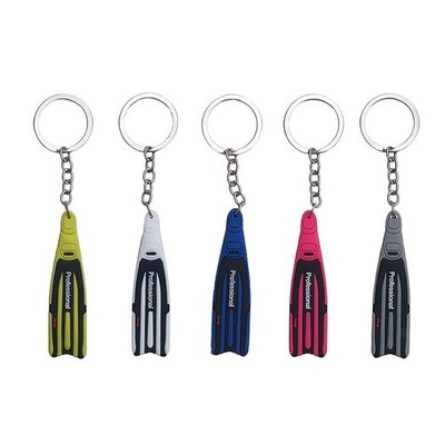 Hauptpunkt, Key Ring Hauptpunkt, Keyanhänger Dive  Flippers Shape Multiple