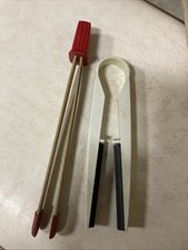 Vintage Photography Darkroom Lot Squeegee Tongs