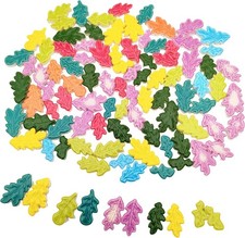 Mosaic Tiles Wavy Leaf 1.1lb Mix Colors for DIY Crafts  Decor