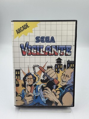 Sega Master System Vigilante mit OVP und Anleitung Multilingual 