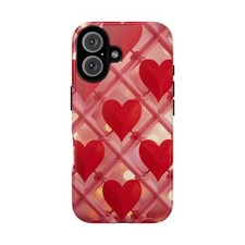 3D Luminous Heart Phone Case  Glowing Love Design iPhone  Samsung