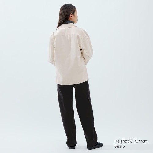 UNIQLO U £59.90 Denim Shirt Jacket Shacket - Natural - S Christophe Lemaire NWT - Picture 6 of 20