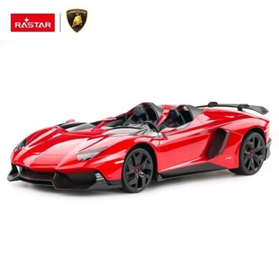 1/12 Rastar Lamborghini Aventador J RC Car Red