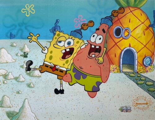 Nickelodeon SPONGEBOB SQUAREPANTS Animation Art Sericel Cellule Patrick - Photo 1 sur 5