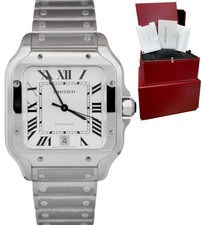 Cartier Santos Blue Men's Watch - 4072 