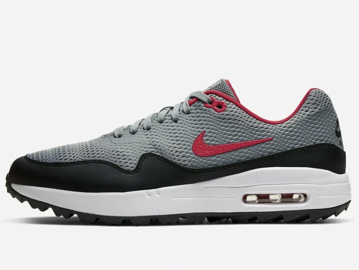 Nike Air Max 1 Golf Particle Grey Red for Sale | Authenticity