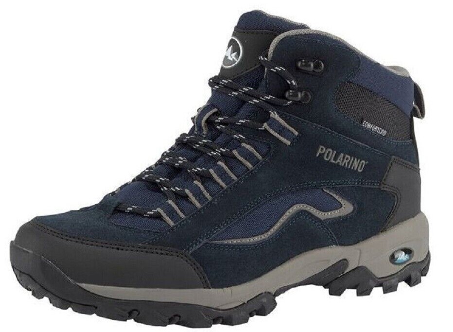 Polarino Visionary Wanderschuhe Leder Comfortex Stiefel blau 38-47 61337052 Neu5