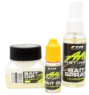 FTM Aal Instinkt Bait Spray Bait Dip Lockstoff fängig Fishing Tackle Max