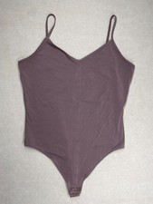 Everlane Bodysuit Womens Large Brown Sleeveless Tank