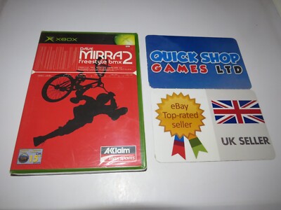 Dave Mirra Freestyle BMX 2 Xbox neu versiegelt UK Kumpel