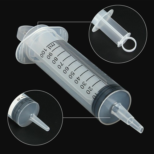 2ml 5ml 50ml 60ml 100ml 150ml Measuring Nutrient Resuable Hydroponics Syringes - Picture 8 of 17