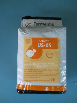 FERMENTIS SAFALE US-05  BREWER'S BEER Yeast 500g BRICK BB 4/2024