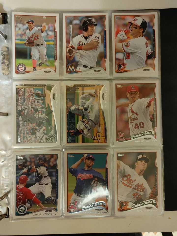 2014 Topps base set 501-661.  Pick from drop down. - Image 2 of 4