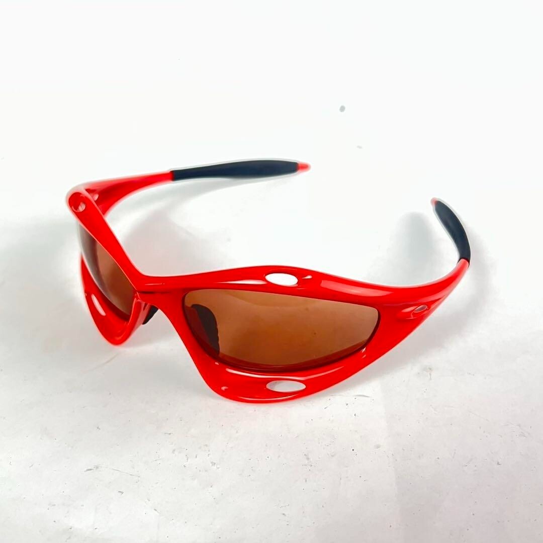 Oakley レッドフレーム サングラス OAKLEY RACING JACKET RED archive sunglasses Eyewear Fashion