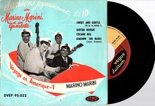 MARINO MARINI & QUARTETTE  EP  VOGUE DURIUM  "DANSONS JOYEUSEMENT VOL. 10"  [FR]