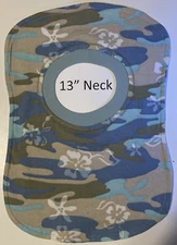 Bib 13" Neck Pull Over Head T-Shirt Special Needs Drool polyester cotton blend