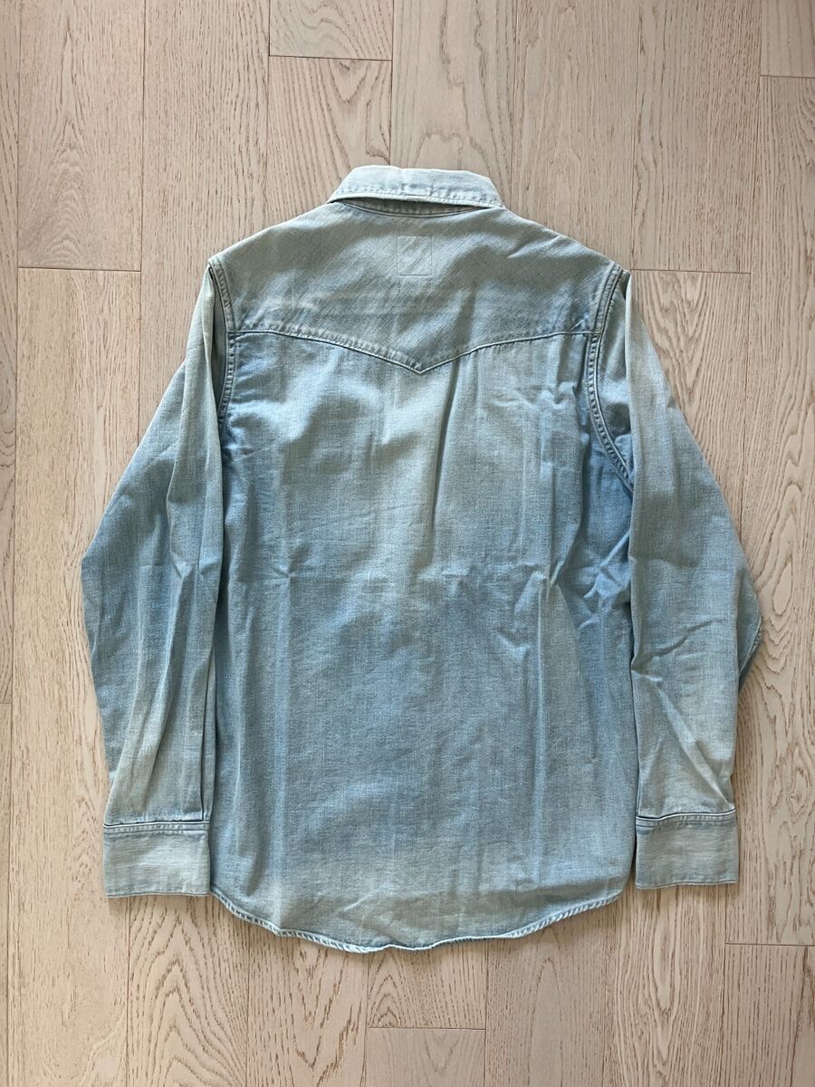 VISVIM SS DMGD DENIM SHIRT | LT. BLUE | SIZE 2 | eBay VISVIM SS DMGD DENIM SHIRT | LT. BLUE | SIZE 2 | eBay