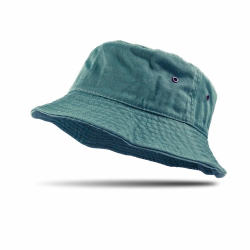 Bucket Hat Cap Cotton Fishing Boonie Brim visor Sun Safari Summer Men Camping - Picture 11 of 18