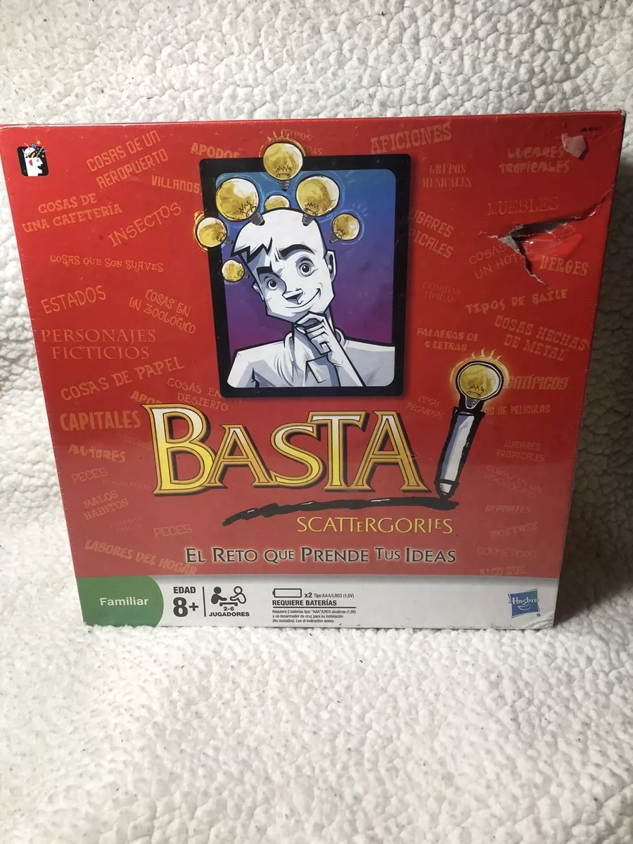 Basta (Scattergories) game for Spanish class