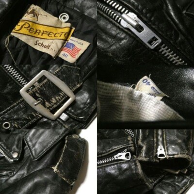 Used Schott North Star Rider Jacket 40 Vintage 70s-80s Sid Vicious