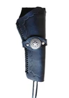 Texas Lonestar Black Western Holster Holster Bag Genuine Leather Handmade Colt