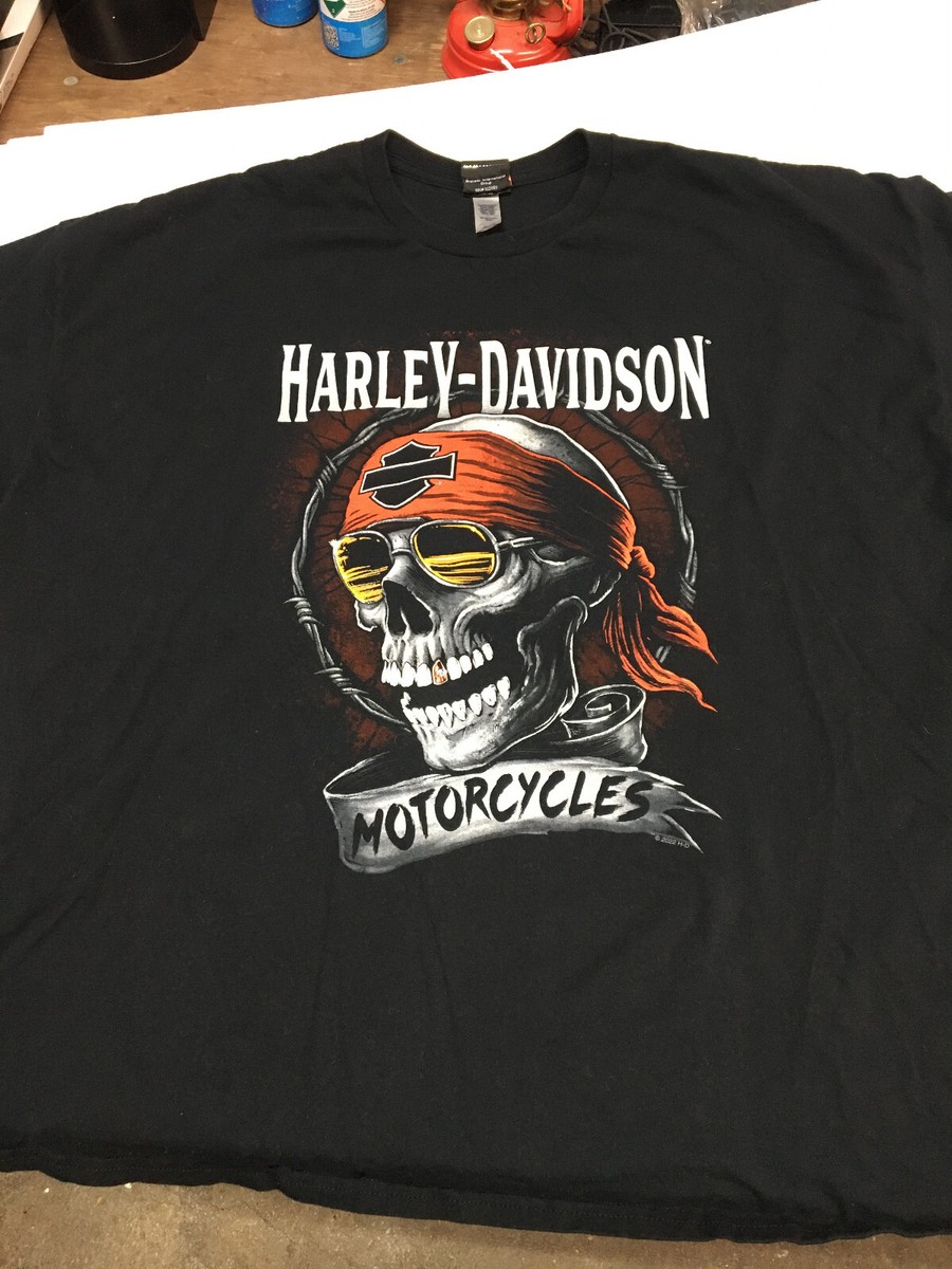 Harley Davidson Motorcycles T-Shirt, Wisconsin, Oconomowoc 4XL