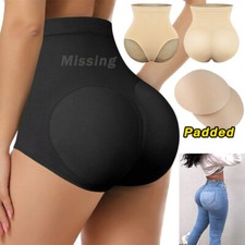 Women's FAKE ASS Butt Lifter Hip Enhancer Panty Buttock Padded Underwear Shaper