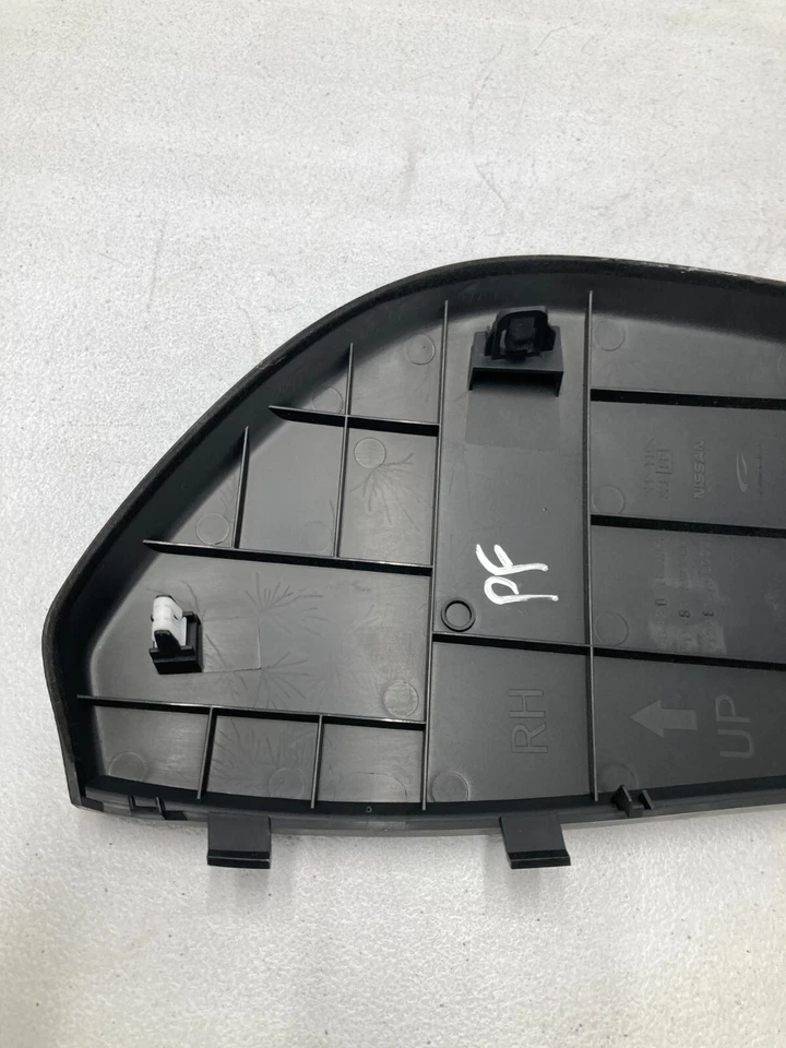 08-12 Infiniti EX35 Pasajero Frontal Salpicadero Tapa Tapa Conjunto Negro OEM Foto 4 de 4