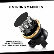 360 Rotate Magnetic Car Mount Holder Air Vent Stand For Universal Cell Phone GPS