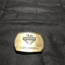 Handyman Club Of America Life Member Vintage Belt Buckle 1996
