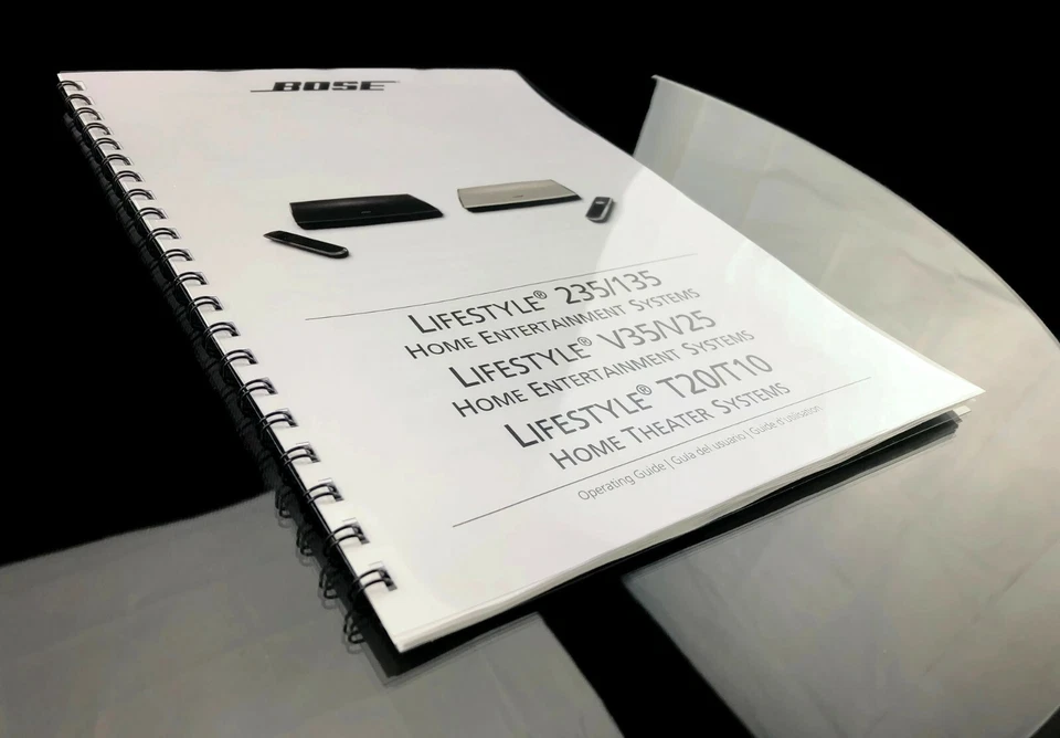Bose LifeStyle 135 235 V25 V35 T10 T10 Guía de uso manual del propietario Foto 3 de 4