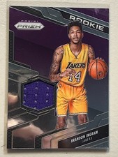 Brandon Ingram 2016-17 Panini Prizm Rookie Jerseys RC Jersey #2 Lakers (READ)