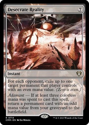 Desecrate Reality R Commander Masters 714 NM
