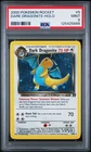 PSA MINT 9 Dark Dragonite 5/82 Team Rocket Holo Unlimited 2000