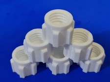 Pack of 6 Silicone Sealer Sealant Mastik Tube Nozzle Screw Cap Tops