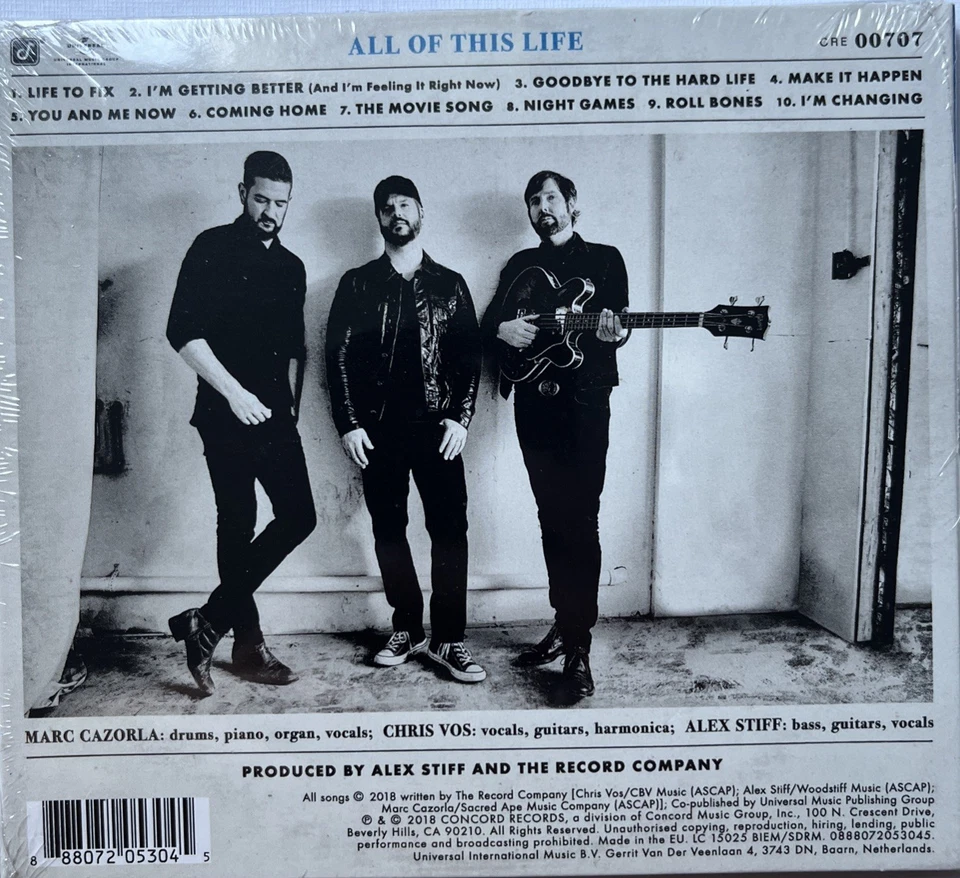 The Record Company „All of this life“ CD - Bild 2 von 2