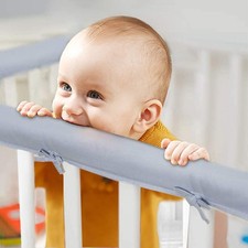 Eastern Corridor-EU 3-Piece Baby Crib Rail Cover Protector Set from RRP £23
