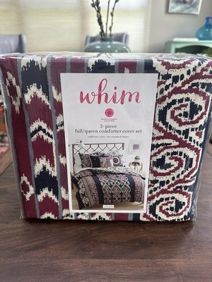 Martha Stewart Whim Wild Child 3-piece Full/Queen Comforter Set New In Package