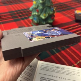 NES AIR Fortress 1989, Tested Original Owner, Cartridge/Sleeve/Manual