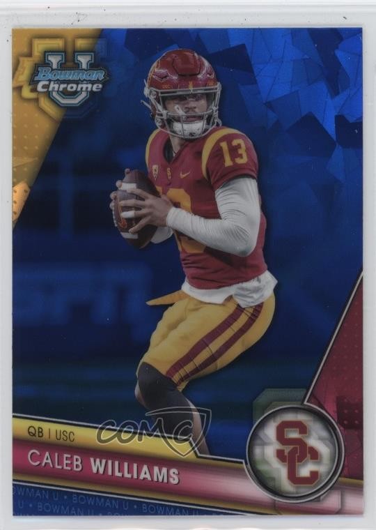 2023 Bowman U Chrome Sapphire Edition Caleb Williams #1 0dv1