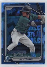 2024 Bowman Sapphire Edition Chrome Prospects Cole Young #BCP-112 12g7