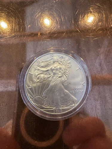 2010 Walking Liberty US Eagle Silver Dollar Coin 1 oz .999 Fine